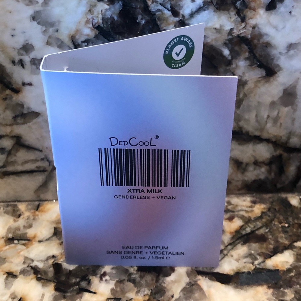 DedCool Xtra Milk 1.5ml Sample Vial Spray Card